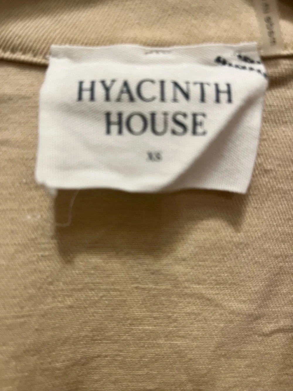 Pomander Place Cream Mini Dress with Puff Sleeves - Picture 5 of 7